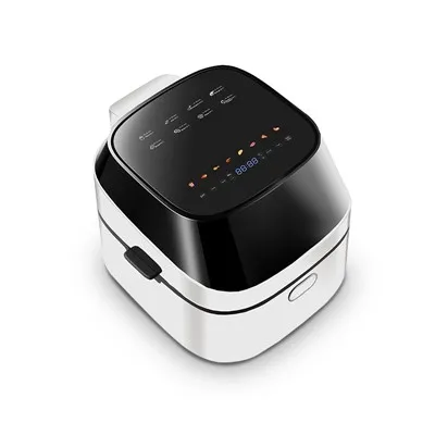 Digitale Heißluftfritteuse im Sloping-Design-Stil